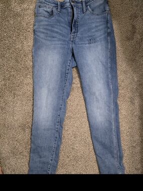 Madewell Light Blue Skinny Jeans
